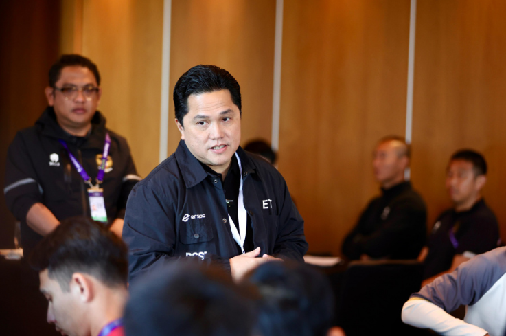 ErickThohir, TimnasIndonesia, ShinTaeYong, PSSI, LagaInternasional,