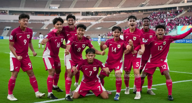 Tim nasional Indonesia U-17 Bikin Sejarah Bisa lolos Piala Dunia
